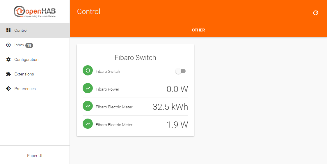 openHAB Thing